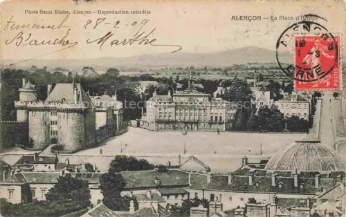AK / Ansichtskarte ALENCON 61 Orne La Place d'Amies
