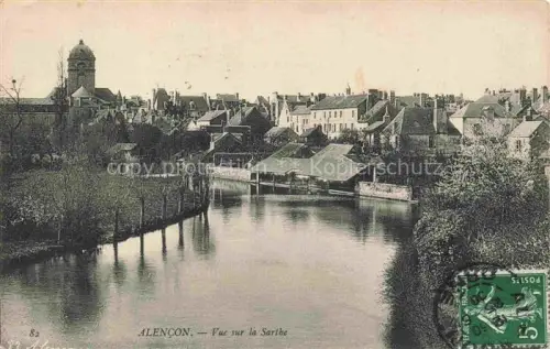 AK / Ansichtskarte ALENCON 61 Orne Vue sur la Sarthe