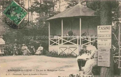 AK / Ansichtskarte Bagnoles-de-l Orne 61 Un peu de Musique au Casino