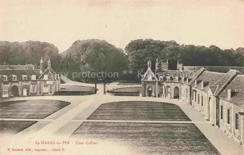 AK / Ansichtskarte Le Haras du Pin ROUEN 76 Seine-Maritime Cour Colbert
