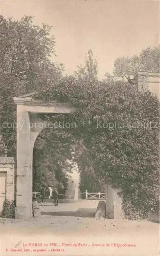 AK / Ansichtskarte Le Haras du Pin ROUEN 76 Seine-Maritime Porte de Paris Avenue de l'Hippodrome