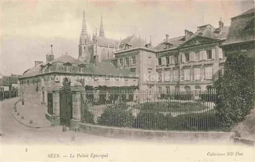 AK / Ansichtskarte Sees Alencon 61 Orne Le Palais Episcopal