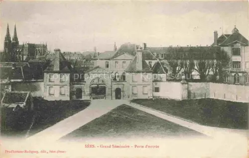 AK / Ansichtskarte Sees Alencon 61 Orne Grand Seminaire Porte d'entree