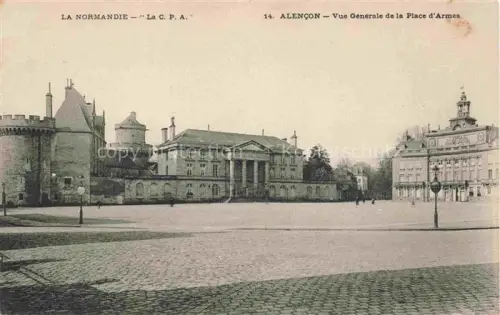 AK / Ansichtskarte ALENCON 61 Orne Vue generale de la Place d'Armes