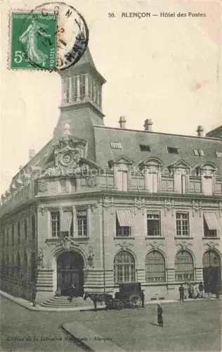 AK / Ansichtskarte ALENCON 61 Orne Hotel des Postes
