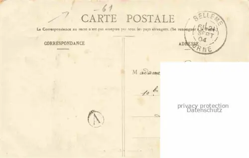 AK / Ansichtskarte Belleme Mortagne-au-Perche 61 Orne Interieur de l'Eglise