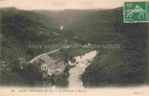 AK / Ansichtskarte Saint-Leonard Limoges 87 Haute-Vienne La Vallee de la Moulde