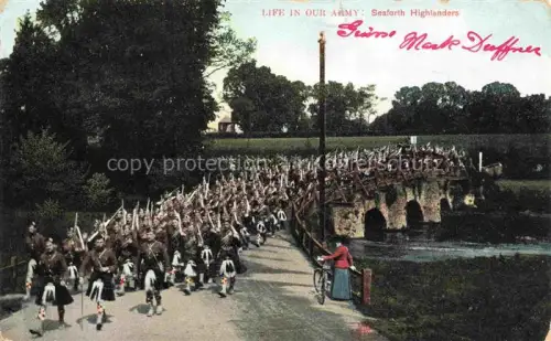 AK / Ansichtskarte Scotland  Schottland UK Seaforth Highlanders