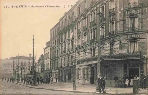AK / Ansichtskarte SAINT-DENIS  93 Seine-Saint-Denis Boulevard Châteaudun