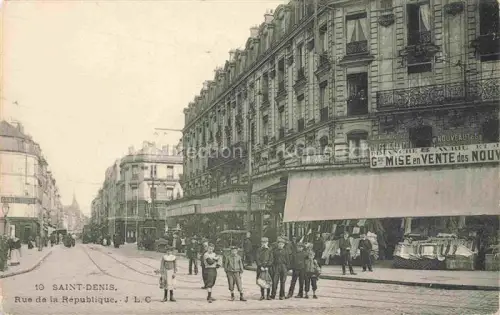 AK / Ansichtskarte SAINT-DENIS  93 Seine-Saint-Denis Rue de la République