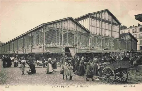 AK / Ansichtskarte SAINT-DENIS  93 Seine-Saint-Denis Le Marché