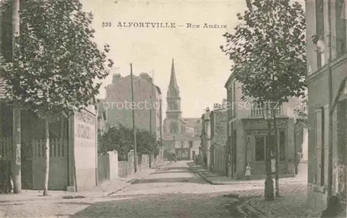 AK / Ansichtskarte Alfortville Alforville CRETEIL 94 Val-de-Marne Rue Amélie