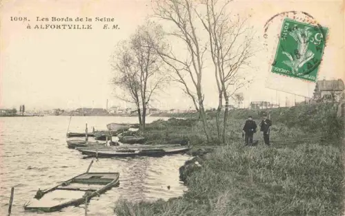 AK / Ansichtskarte Alfortville Alforville CRETEIL 94 Val-de-Marne Les bords de la Seine