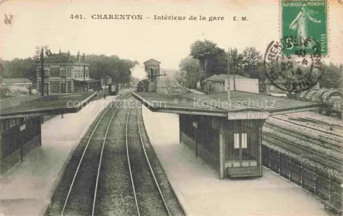 AK / Ansichtskarte Charenton  CRETEIL 94 Val-de-Marne Intérieur de la gare