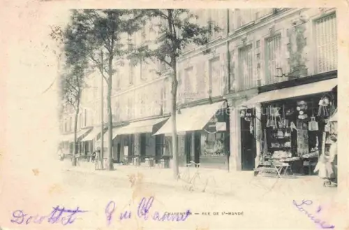 AK / Ansichtskarte Charenton  CRETEIL 94 Val-de-Marne Rue de St. Mandé