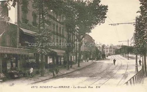 AK / Ansichtskarte NOGENT-SUR-MARNE 94 Val-de-Marne La Grande Rue