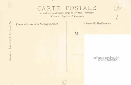 AK / Ansichtskarte Dugny BOBIGNY 93 Seine-Saint-Denis Rue de l'Eglise Place d'Armes