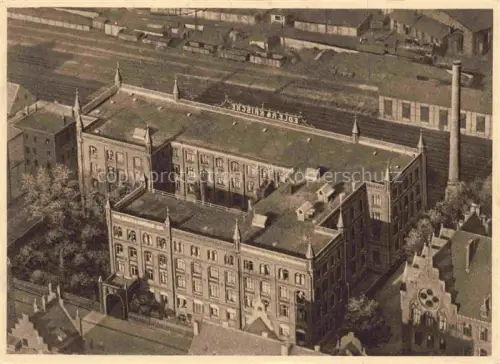 AK / Ansichtskarte HANNOVER  CITY Firma Edler und Krische Fliegeraufnahme