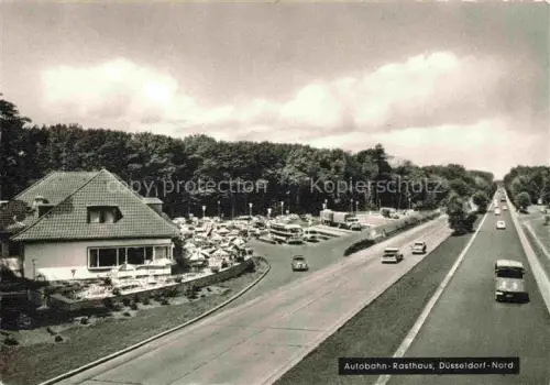 AK / Ansichtskarte DuessELDORF  CITY Autobahn-Rasthaus Duesseldorf-Nord