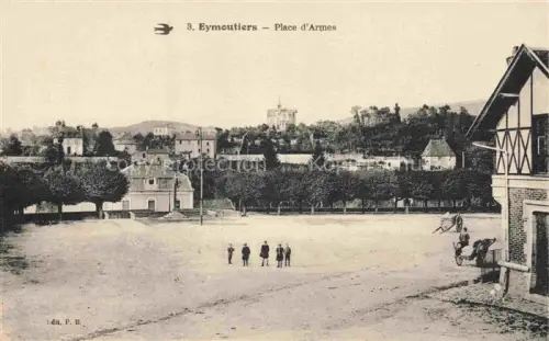 AK / Ansichtskarte Eymoutiers LIMOGES 87 Haute-Vienne Place d'Armes