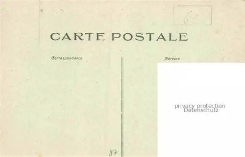 AK / Ansichtskarte Eymoutiers LIMOGES 87 Haute-Vienne Rue Farges