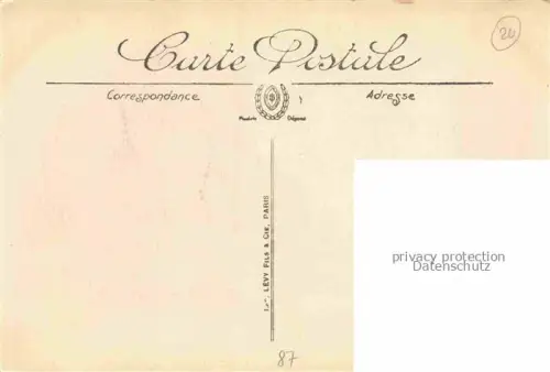 AK / Ansichtskarte LIMOGES 87 Haute-Vienne Boulevard Fleurus et Hôtel de la Paix