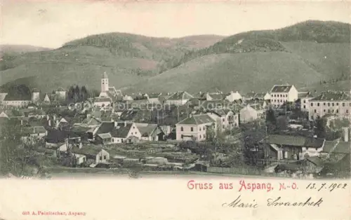 AK / Ansichtskarte Aspang-Markt Panorama