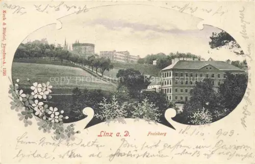 AK / Ansichtskarte LINZ DONAU AT Panorama Freinberg