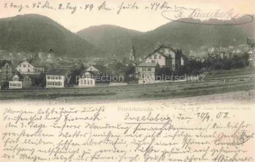 AK / Ansichtskarte Friedrichroda Thueringen Panorama