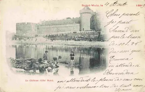 AK / Ansichtskarte SAINT-MALO ST-MALO 35 LE Chateau Cote Nord
