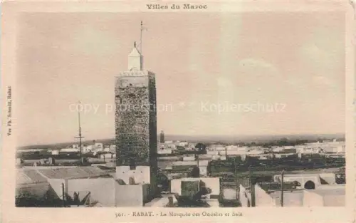 AK / Ansichtskarte RABAT  Maroc La Mosquée des Oudaias Salé 