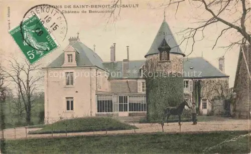 AK / Ansichtskarte St-Benoit-du-Sault Le Blanc 36 Indre Chateau de Beaumont 
