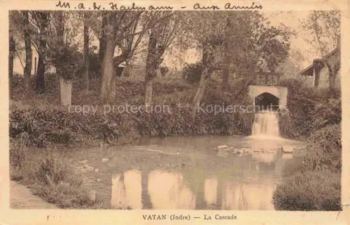 AK / Ansichtskarte Vatan Issoudun 36 Indre La Cascade 
