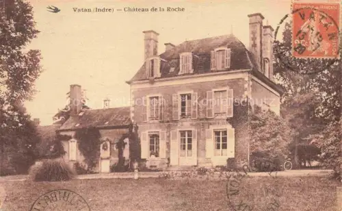 AK / Ansichtskarte Vatan Issoudun 36 Indre Chateau de la Roche Schloss 