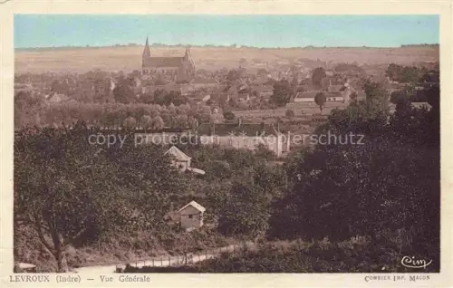 AK / Ansichtskarte Levroux Chateauroux 36 Indre Vue Generale 