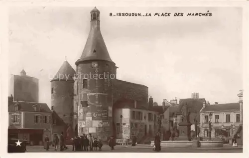 AK / Ansichtskarte Issoudun 36 Indre LA Place des Marches 