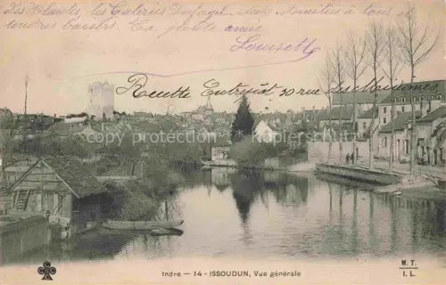 AK / Ansichtskarte Issoudun 36 Indre Vue Generale 
