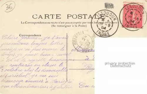 AK / Ansichtskarte Issoudun 36 Indre Vue Generale 