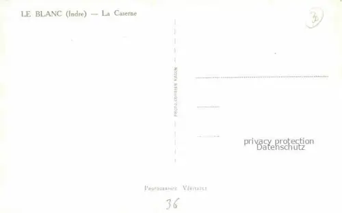 AK / Ansichtskarte Le Blanc 36 Indre La Caserne 