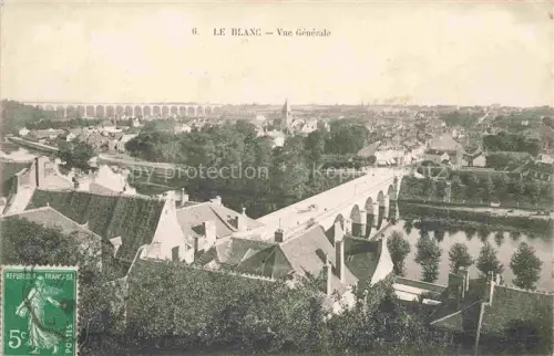 AK / Ansichtskarte Le Blanc 36 Indre Vue Generale 
