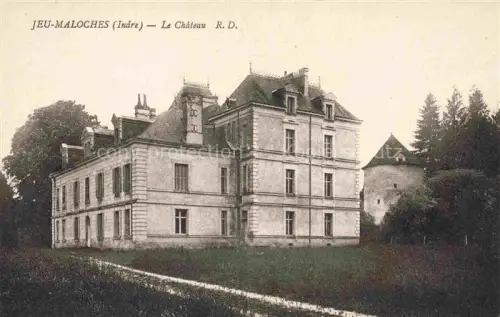 AK / Ansichtskarte Jeu-Maloches Chateauroux 36 Indre Le Chateau 