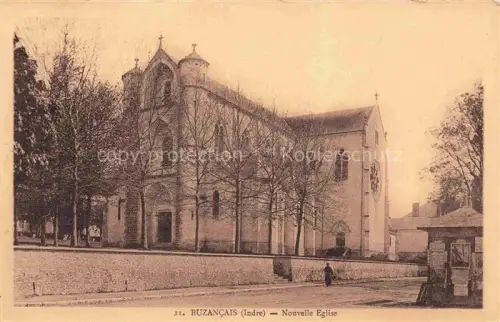 AK / Ansichtskarte Buzancais Chateauroux 36 Indre Nouvelle Eglise 