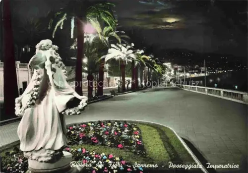 AK / Ansichtskarte SANREMO San Remo Liguria IT Passeggiata Imperatrice 
