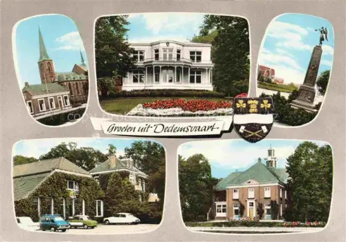 AK / Ansichtskarte Dedemsvaart Overijssel NL Denkmal Kirche Stadt Bilder 