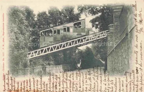 AK / Ansichtskarte BELLEVUE -MEUDON Boulogne-Billancourt 92 Hauts-de-Seine Le Funiculaire et Chemin de Panurge