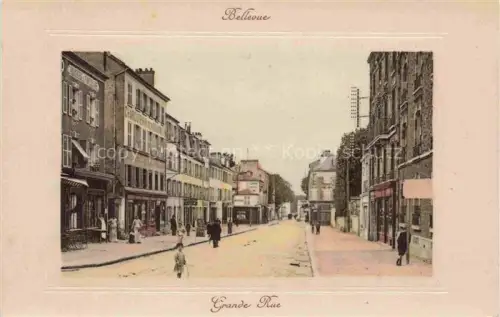 AK / Ansichtskarte BELLEVUE -MEUDON Boulogne-Billancourt 92 Hauts-de-Seine Grande Rue