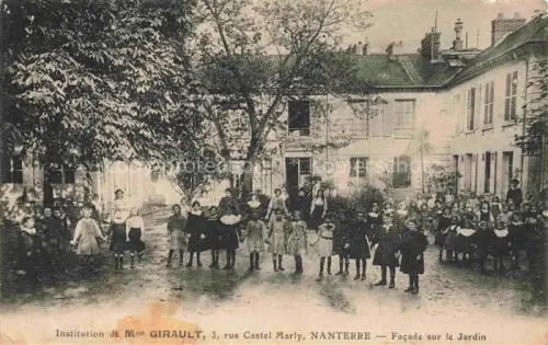 AK / Ansichtskarte NANTERRE 92 Hauts-de-Seine Institution de Mme Girault facade sur le jardin