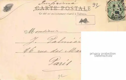 AK / Ansichtskarte Neuilly-sur-Seine 92 Hauts-de-Seine Hôtel de Ville