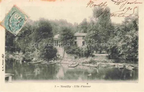 AK / Ansichtskarte Neuilly-sur-Seine 92 Hauts-de-Seine L'Ile d'Amour