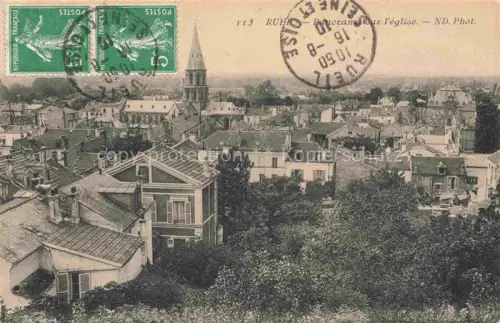 AK / Ansichtskarte RUEIL-MALMAISON 92 Hauts-de-Seine Panorama sur l'église